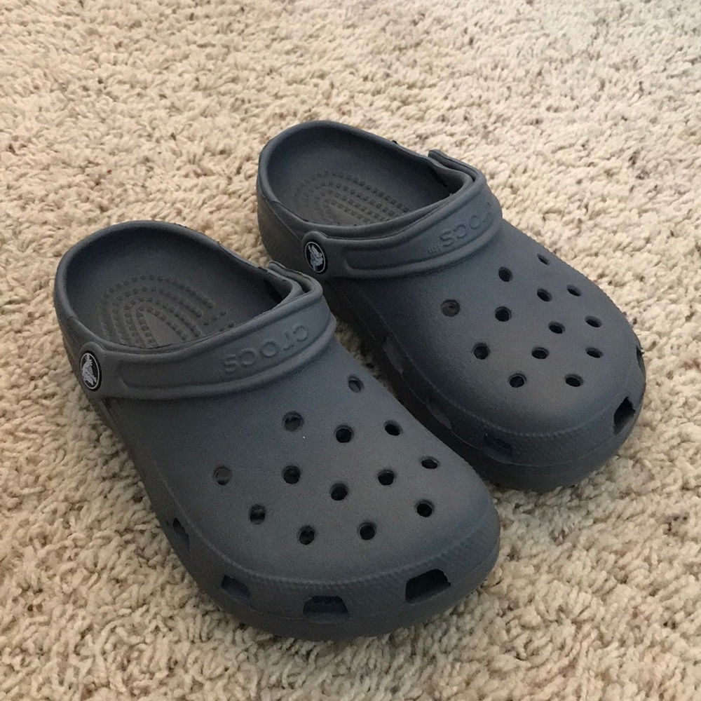 Barley worn Grey Crocs